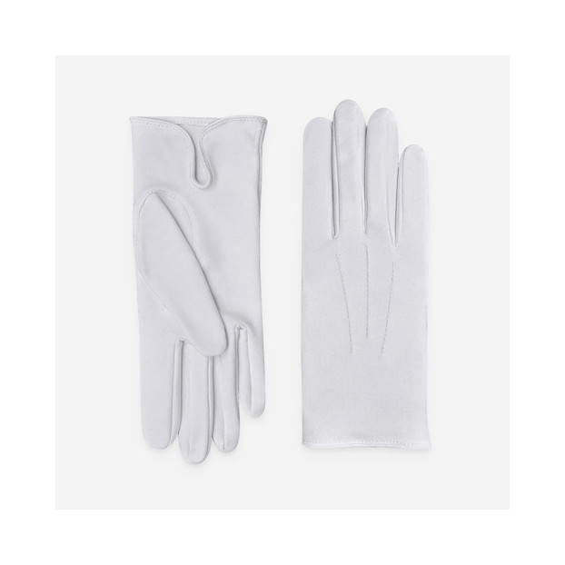GANTS 100% COTON FEMME blanc