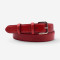CEINTURE CUIR DE VACHETTE FEMME-LARGEUR 30MM 500 rouge CEINTURE CUIR DE VACHETTE FEMME-LARGEUR 30MM 500 rouge