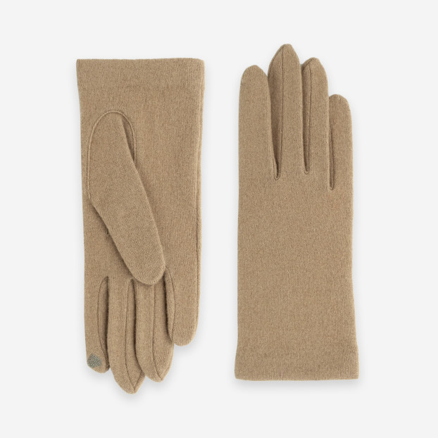 GANTS 80% LAINE 20% NYLON-TACTILE-31094NF camel