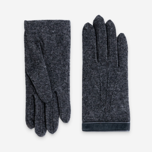 GANTS 80% LAINE 20% NYLON-TACTILE-32008NF Gris