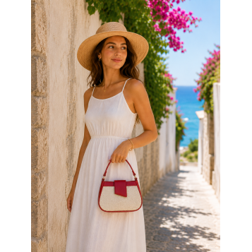 sac en raphia lou